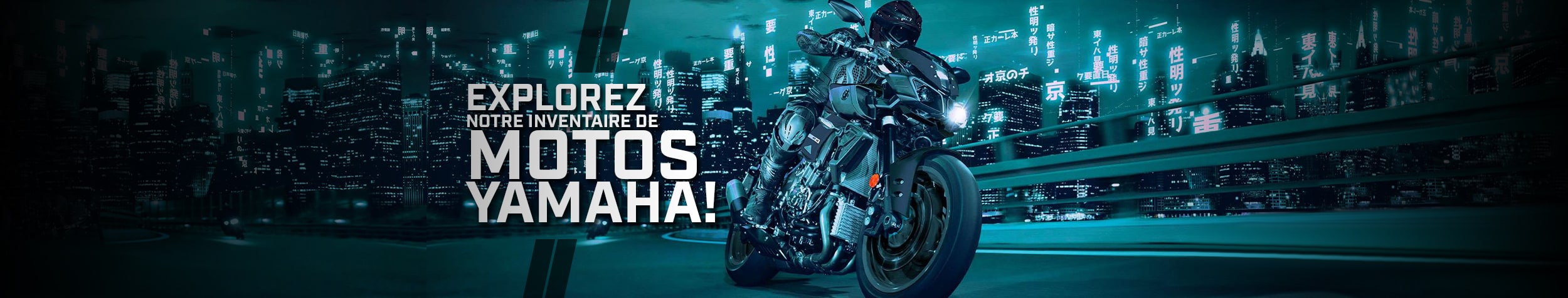 Motos Yamaha neuves