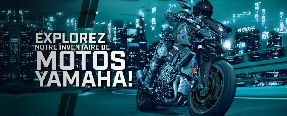 Motos Yamaha neuves